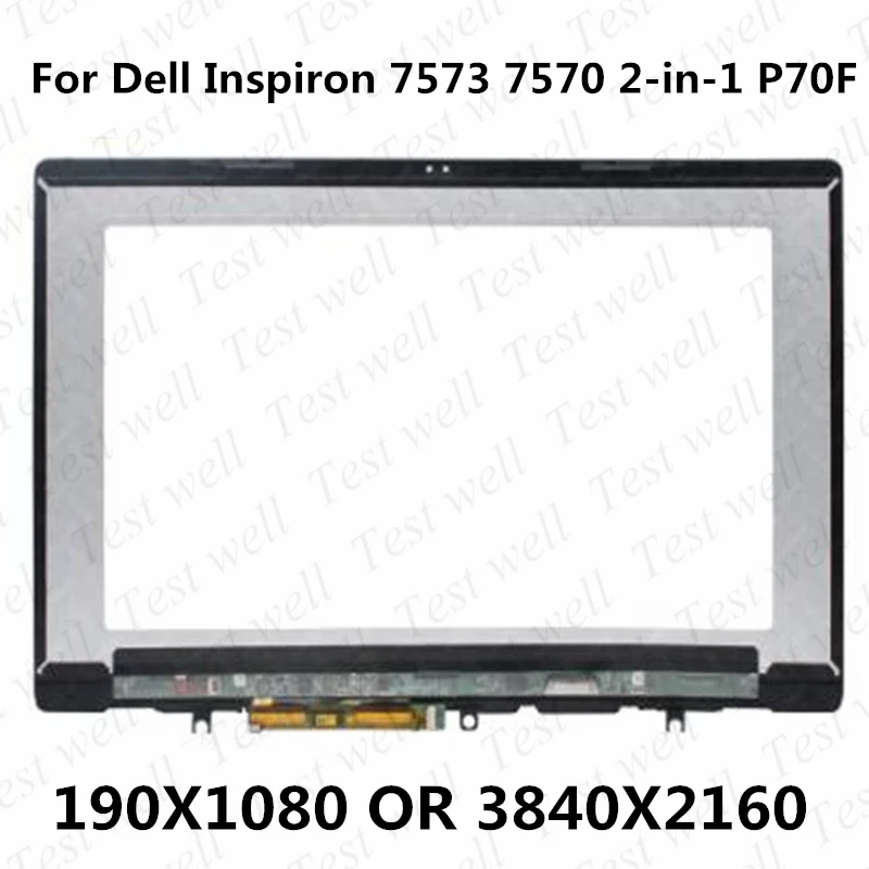 15.6'' FHD UHD For Dell Inspiron 15 7573 7570 2-in-1 P70F P70F001 LCD Touch Screen Digitizer Replacement Assembly With Frame
15.6'' FHD UHD For Dell Inspiron 15 7573 7570 2-in-1 P70F P70F001 LCD Touch Screen Digitizer Replacement Assembly With Frame