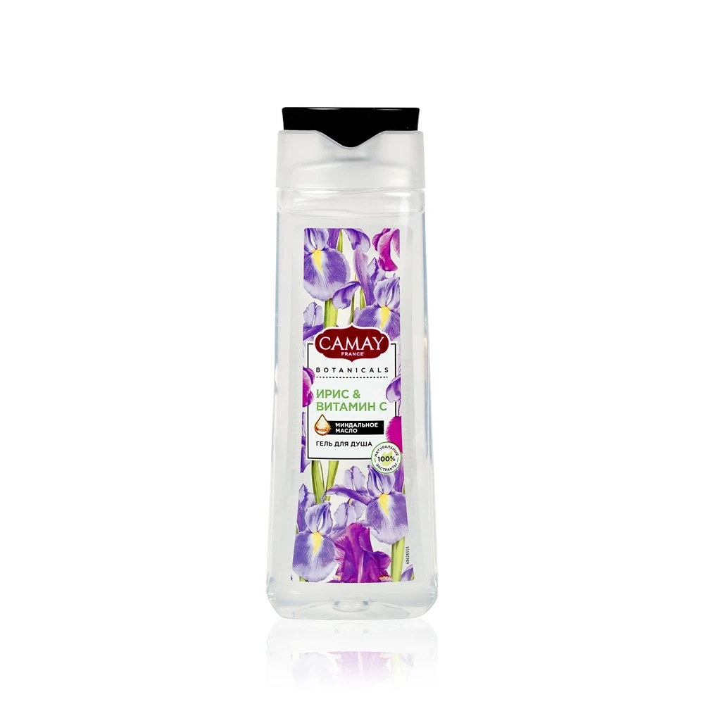 Гель для душа Camay Botanicals Ирис и витамин C 250мл | Красота здоровье