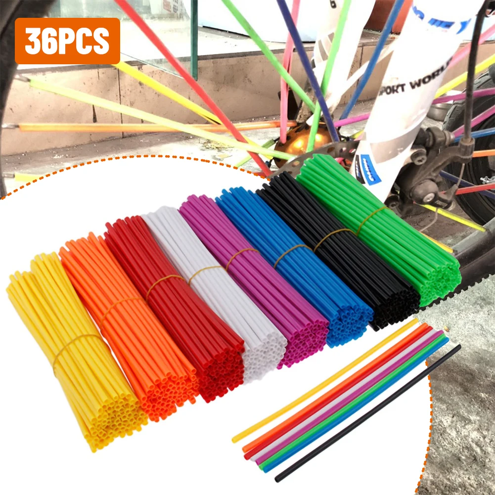 36Pcs Motorcycle Bike Wheel Spoke Wraps Rims Skin Cover Protector Decor Bike Wheel Spoke Trim Wrap Cover Decoration Protector
36Pcs Motorcycle Bike Wheel Spoke Wraps Rims Skin Cover Protector Decor Bike Wheel Spoke Trim Wrap Cover Decoration Protector