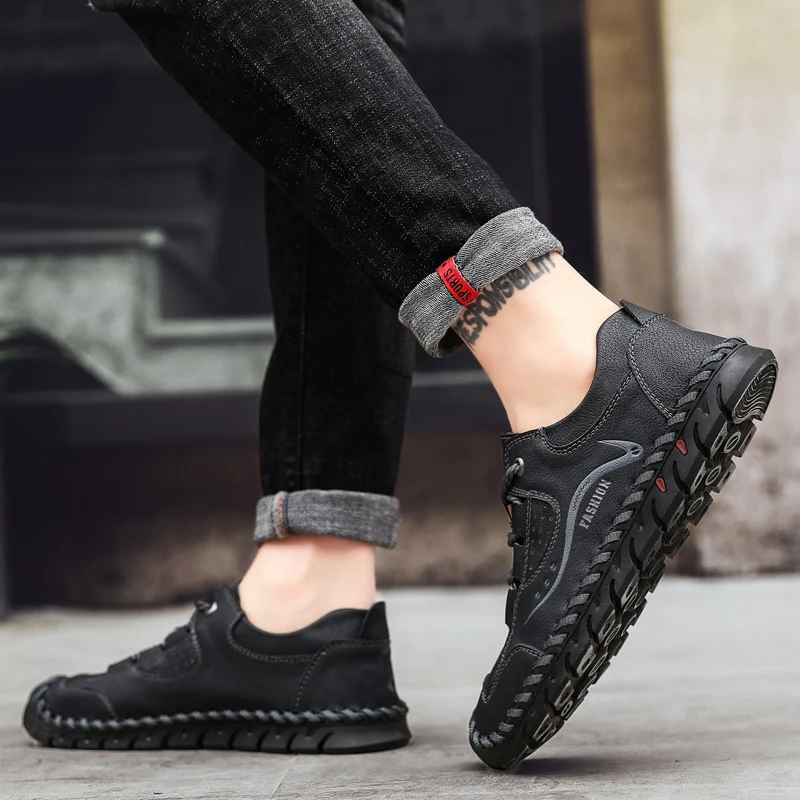 Cheap Men Handmade Retro Hiking Shoes Flat Loafers Breathable Outdoor Sports Shoes Lightweight Sneakers Comfortable Athletic
Cheap Men Handmade Retro Hiking Shoes Flat Loafers Breathable Outdoor Sports Shoes Lightweight Sneakers Comfortable Athletic