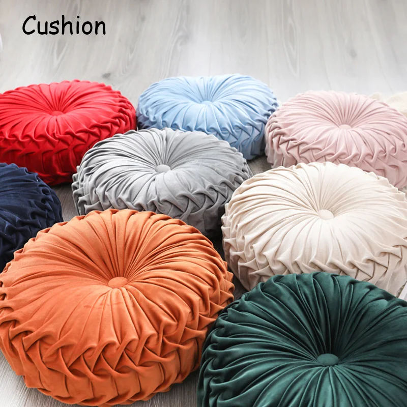 High Quality Chair Seat Cushion Back Cushion Comfortable Thick Stool Butt Office Cushion Round Pumpkin Pillow Fold Wheel Cushion
High Quality Chair Seat Cushion Back Cushion Comfortable Thick Stool Butt Office Cushion Round Pumpkin Pillow Fold Wheel Cushion