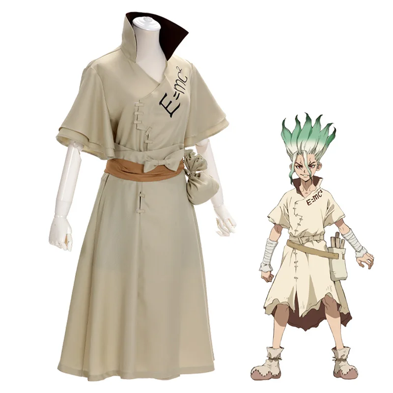 Anime Dr. Stone Yuzuriha Cosplay Costume Ishigami Senku costumes Uniforms Belt Bandage Outfit Fancy Suit Halloween Costumes
Anime Dr. Stone Yuzuriha Cosplay Costume Ishigami Senku costumes Uniforms Belt Bandage Outfit Fancy Suit Halloween Costumes