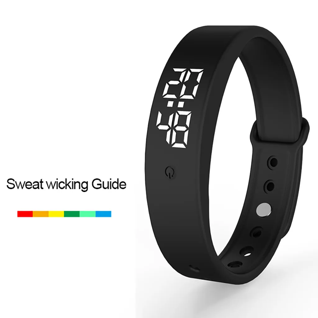 Fashion LED Temperature Bracelet Waterproof USB rechargeable watch Automatic Temperature Measurement Watch
Fashion LED Temperature Bracelet Waterproof USB rechargeable watch Automatic Temperature Measurement Watch