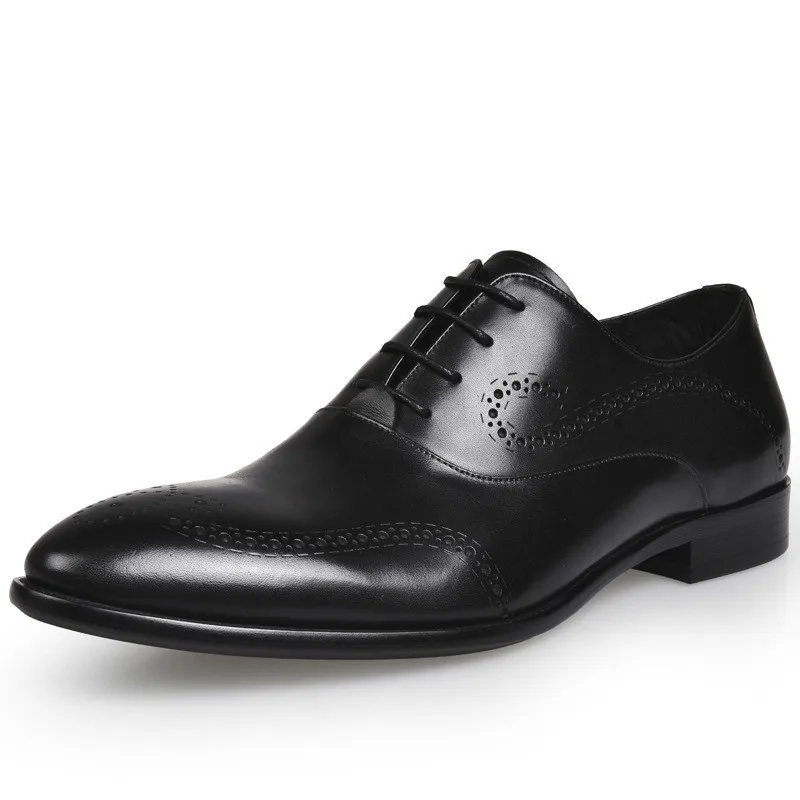 Head Layer Cowhide Man shoes Male Business Affairs Correct Dress Leisure Really Leather wedding zapatos de hombre vestir formal
Head Layer Cowhide Man shoes Male Business Affairs Correct Dress Leisure Really Leather wedding zapatos de hombre vestir formal
