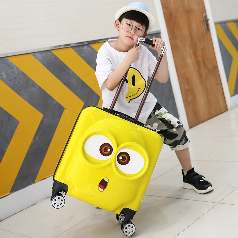 Edison Children's Anime Travel Luggage 3D Stereo Trolley Case DIY Sticker Cartoon Children Suitcase 20 inch Lightweight Portable
Edison Children's Anime Travel Luggage 3D Stereo Trolley Case DIY Sticker Cartoon Children Suitcase 20 inch Lightweight Portable