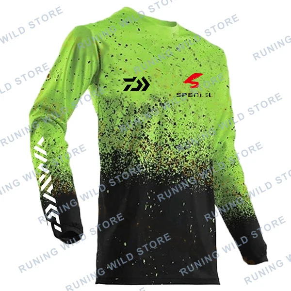 New Arrive Plus Size Autumn Daiwa Dawa Men Fishing Shirt Breathable Fishing Clothing XS-5XL Hygroscopicity Quick Drying Anti-UV
New Arrive Plus Size Autumn Daiwa Dawa Men Fishing Shirt Breathable Fishing Clothing XS-5XL Hygroscopicity Quick Drying Anti-UV
