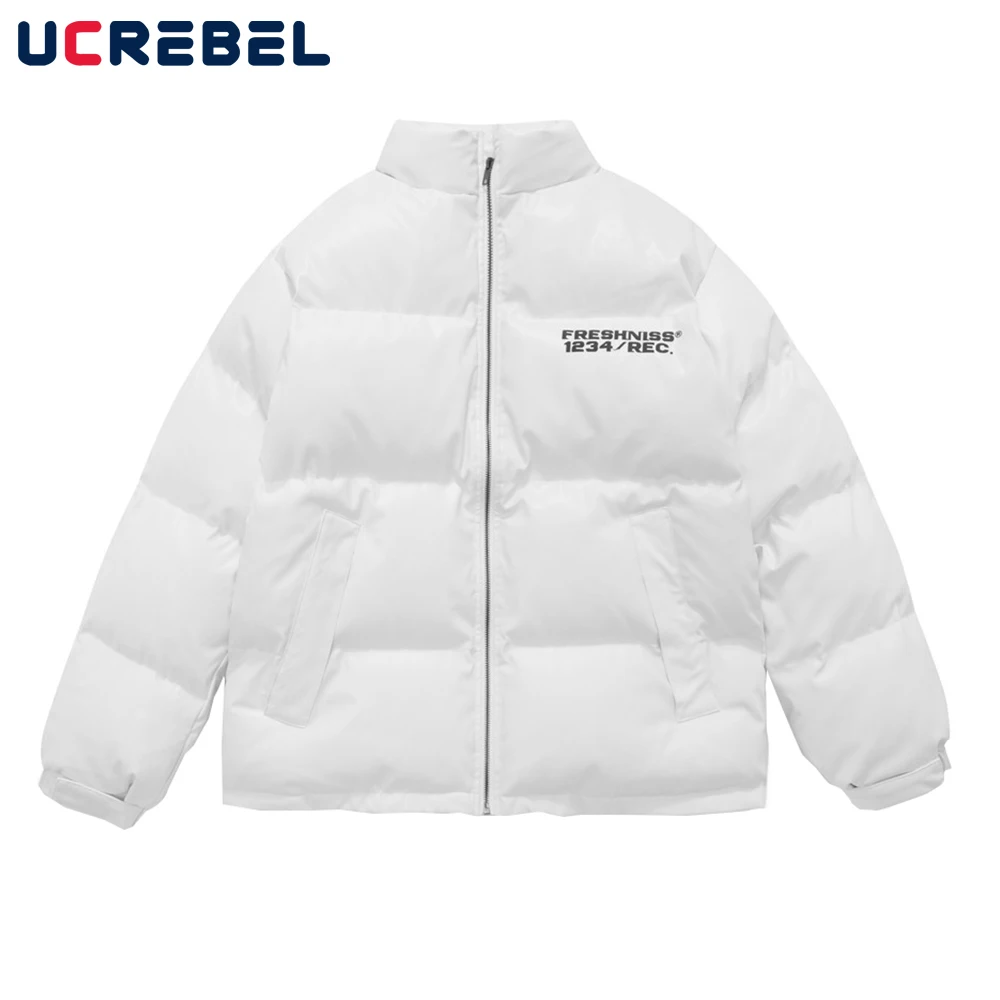 Letter Print PU Leather Padded Jacket Mens Streetwear Winter Quilted Jacket Casual Loose Thick Outerwear Men
Letter Print PU Leather Padded Jacket Mens Streetwear Winter Quilted Jacket Casual Loose Thick Outerwear Men