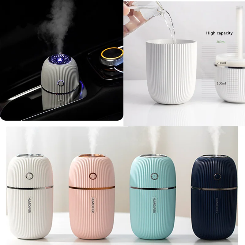 300ML Automobiles Mini Humidifier Portable Auto USB Air Freshener Cool Mist Humidifier 4 Color for Car Electrical Accessories
300ML Automobiles Mini Humidifier Portable Auto USB Air Freshener Cool Mist Humidifier 4 Color for Car Electrical Accessories
