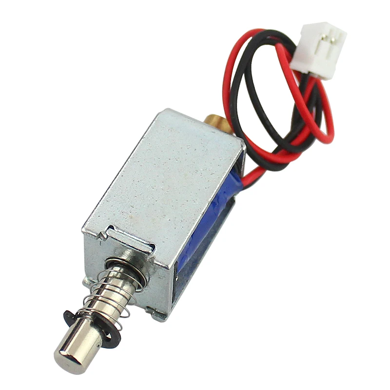 Small DC12V electromagnetic solenoid push-pull solenoid stroke 4mm mini solenoid coil 
Small DC12V electromagnetic solenoid push-pull solenoid stroke 4mm mini solenoid coil