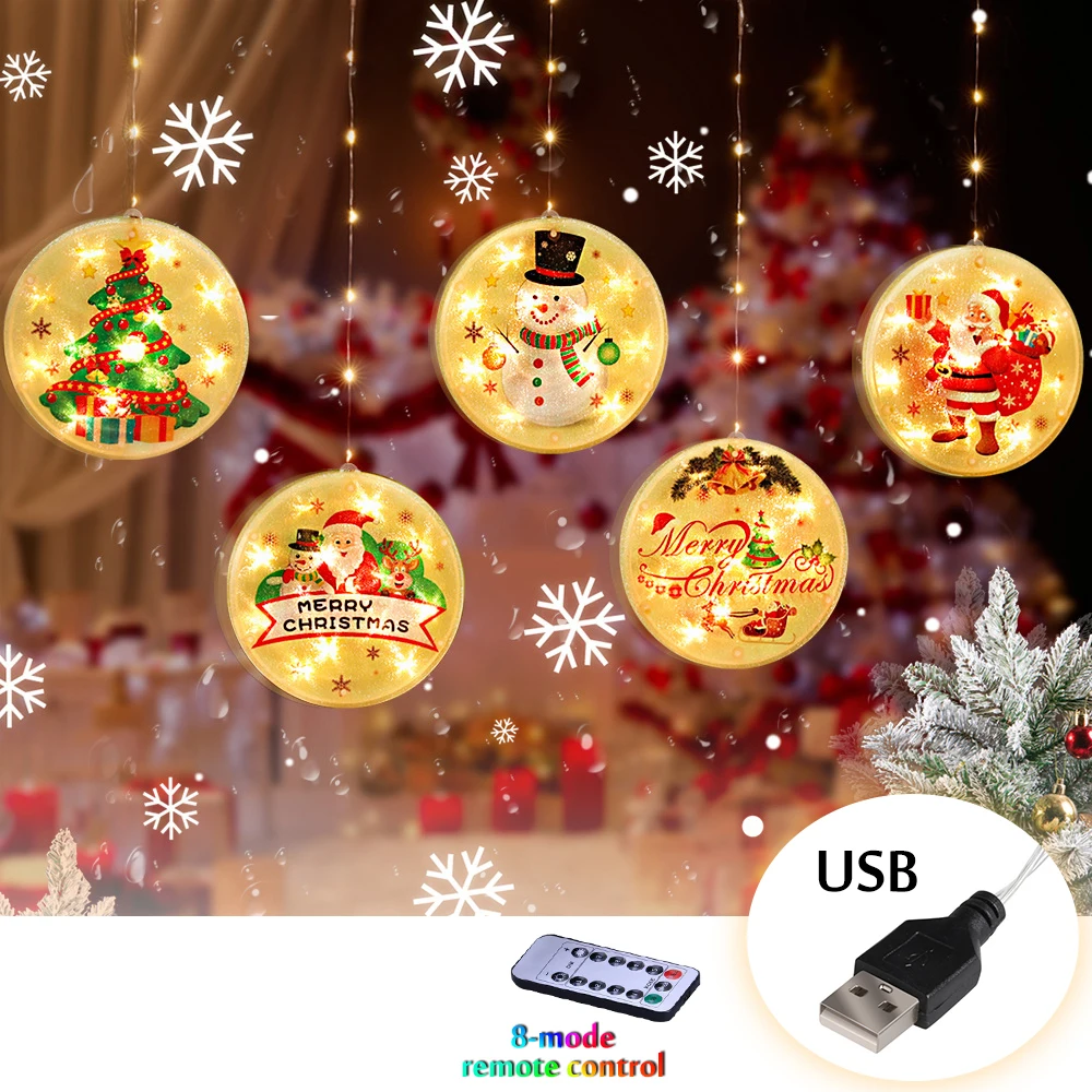 Рождественский светильник, гирлянда, праздничные украшения, Звездный светильник, Рождественское украшение для окон, украшение комнаты, све...
Рождественский светильник, гирлянда, праздничные украшения, Звездный светильник, Рождественское украшение для окон, украшение комнаты, све...