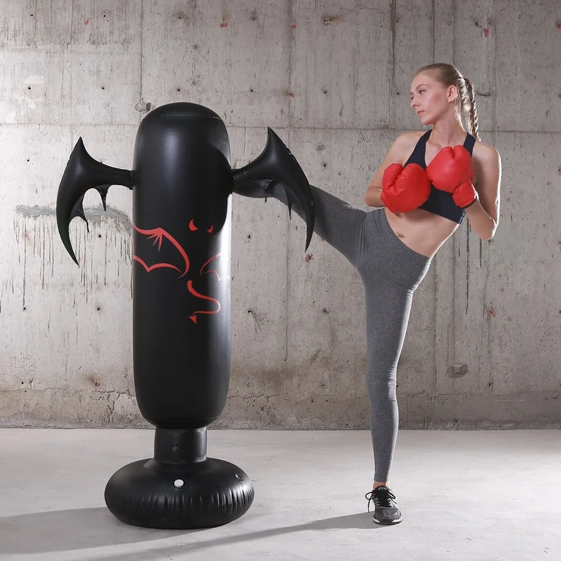 1PC Inflatable Boxing Column Fitness Cartoon Tumblr Foldable Inflatable Sandbag Black
1PC Inflatable Boxing Column Fitness Cartoon Tumblr Foldable Inflatable Sandbag Black