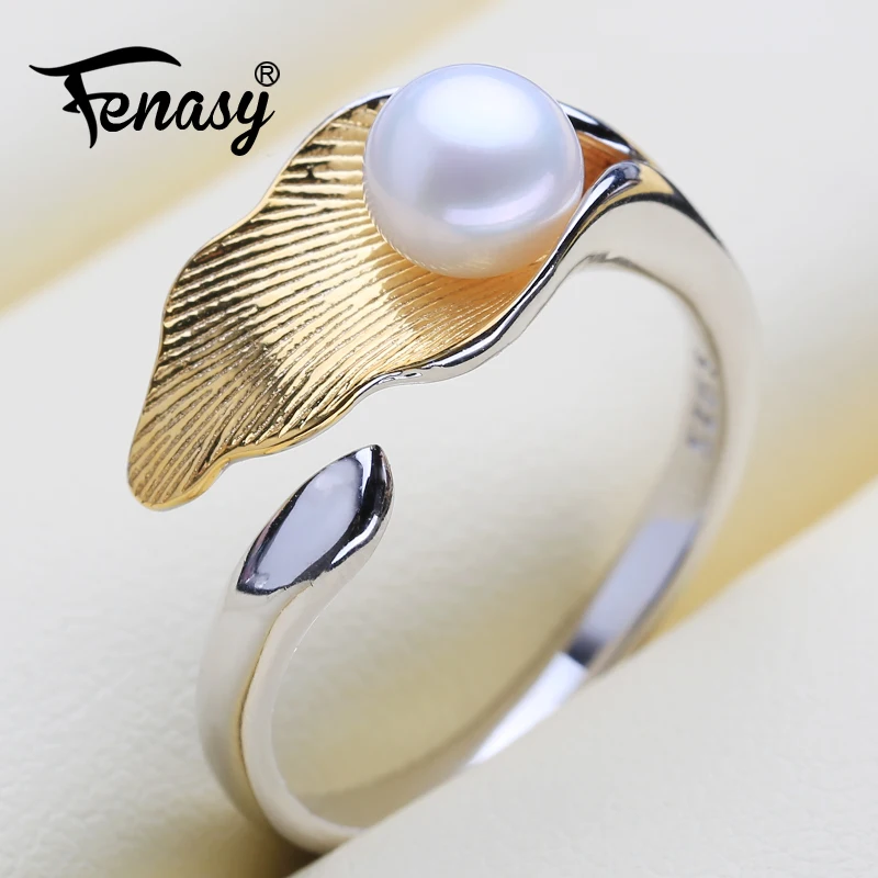 FENASY Leaf 925 Sterling Silver Ring Pink Vintage Boho Promise Wave Dainty Freshwater Pearl Adjustable Rings For Women Jewelry
FENASY Leaf 925 Sterling Silver Ring Pink Vintage Boho Promise Wave Dainty Freshwater Pearl Adjustable Rings For Women Jewelry