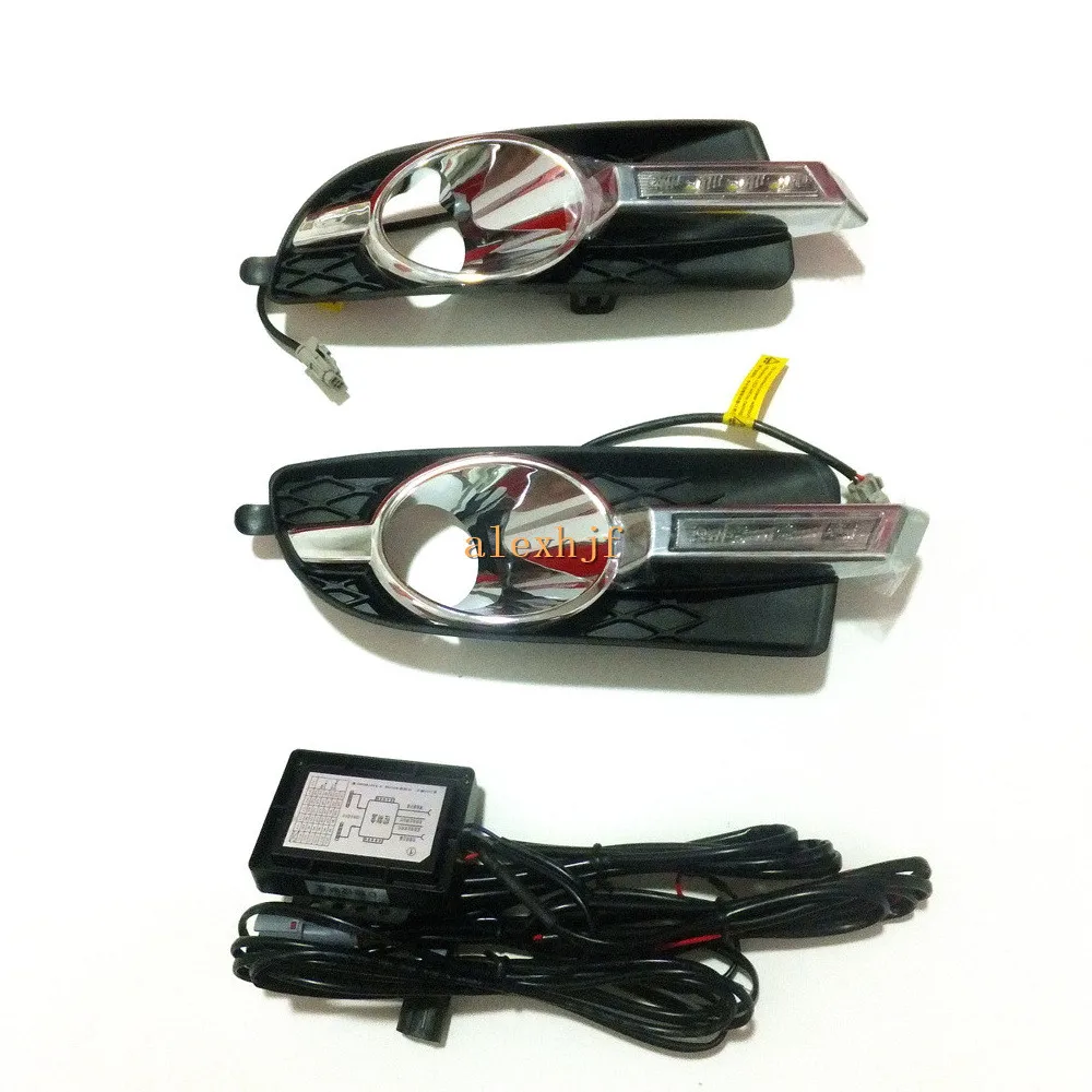 July King LED Daytime Running Lights Case for Buick Lacrosse 2010-2013, LED Front Bumper DRL with Cover, 1:1 Replacement
July King LED Daytime Running Lights Case for Buick Lacrosse 2010-2013, LED Front Bumper DRL with Cover, 1:1 Replacement