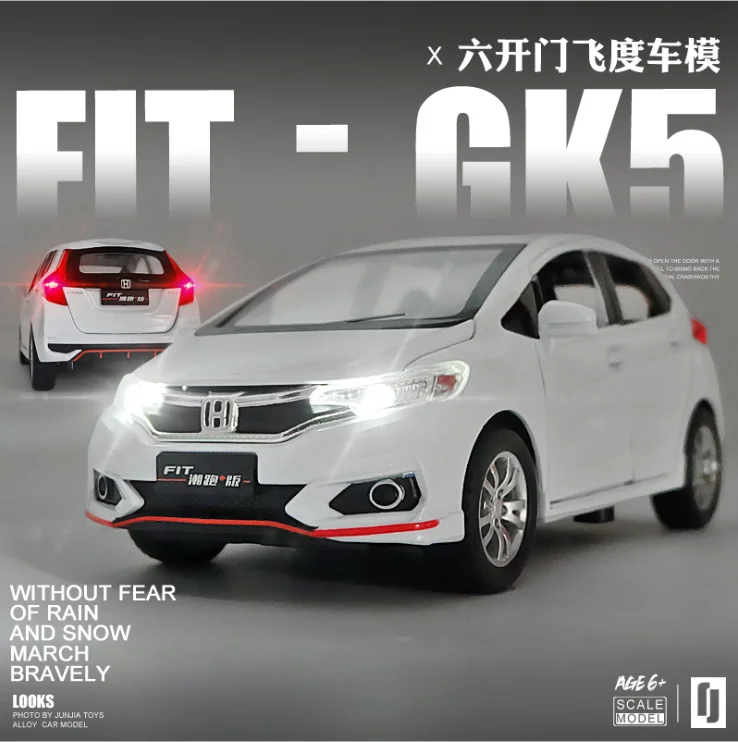 1: 32 Honda Fit Simulation Alloy Car Model Six Door Sound and Light Children's Toy Car Model Boy's Birthday New Year Gift
1: 32 Honda Fit Simulation Alloy Car Model Six Door Sound and Light Children's Toy Car Model Boy's Birthday New Year Gift