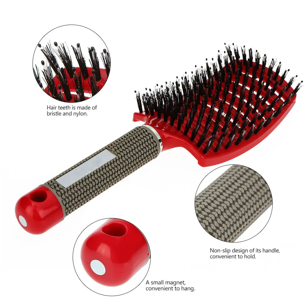Detangle Hairbrush Women Wet Comb Hair Brush Professional Hair Brush Massage Comb Brush For Hair Hairdresser Hairdressing Tools
Detangle Hairbrush Women Wet Comb Hair Brush Professional Hair Brush Massage Comb Brush For Hair Hairdresser Hairdressing Tools