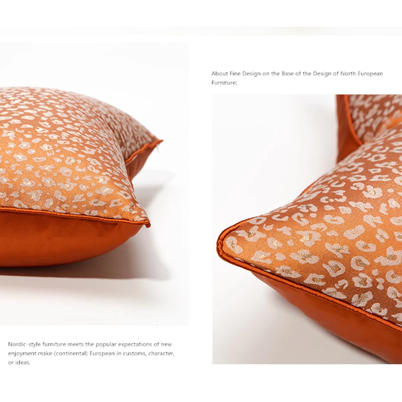 Bubble Kiss Orange Embroidered Cushion Cover Leopard Design Pillowcase Home Decorative Throw Pillow Cover for Chair Living Room
Bubble Kiss Orange Embroidered Cushion Cover Leopard Design Pillowcase Home Decorative Throw Pillow Cover for Chair Living Room