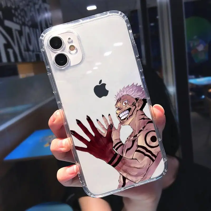 Jujutsu Kaisen Anime Yuji Itadori Phone Case Transparent for iPhone 11 12 mini pro XS MAX 8 7 6 6S Plus X 5S SE 2020 XR
Jujutsu Kaisen Anime Yuji Itadori Phone Case Transparent for iPhone 11 12 mini pro XS MAX 8 7 6 6S Plus X 5S SE 2020 XR