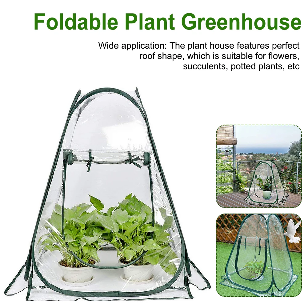New Foldable Plant Greenhouse Mini Portable Plant House Freeze Protection Flower Shelter for Plants & Vegetables in Winter
New Foldable Plant Greenhouse Mini Portable Plant House Freeze Protection Flower Shelter for Plants & Vegetables in Winter