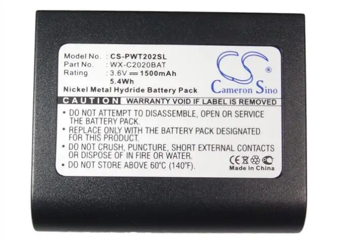 Cameron sino 1500 мАч батарея для PANASONIC Ultraplex II WX-CT2020 2020BAT PA04940398 WX-C2020BAT беспроводная гарнитура батарея
Cameron sino 1500 мАч батарея для PANASONIC Ultraplex II WX-CT2020 2020BAT PA04940398 WX-C2020BAT беспроводная гарнитура батарея