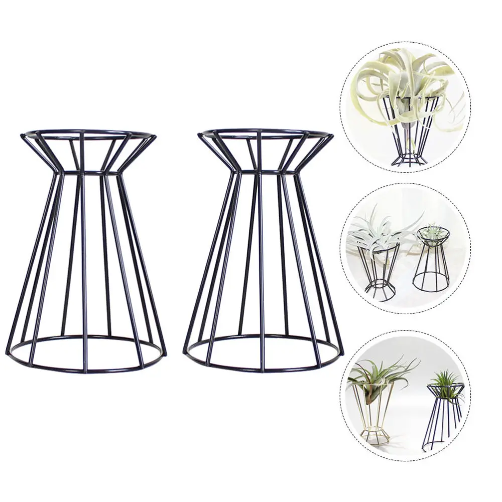 2Pcs Simple Air Plant Holder Stylish Office Plant Rack Flower Arrangement Stand 
2Pcs Simple Air Plant Holder Stylish Office Plant Rack Flower Arrangement Stand