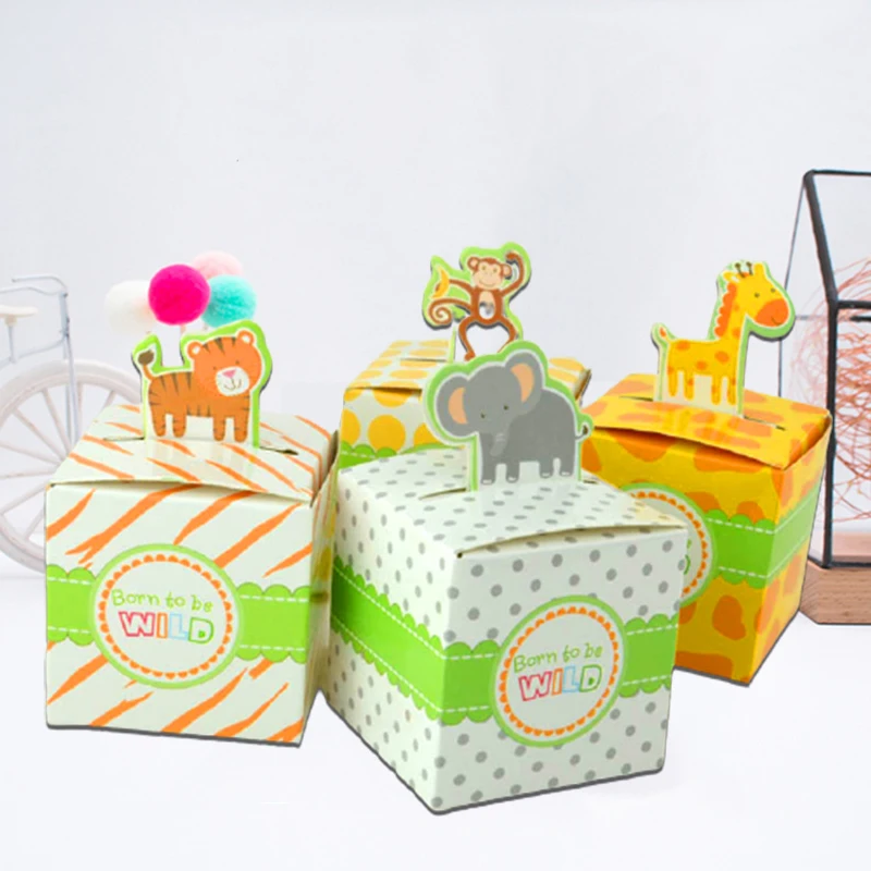 100Pcs Elephant Horse Animal Wild Candy Boxes Wedding Party Favor Gifts Boxes for Souvenir Kids Baby Shower Birthday Decoration
100Pcs Elephant Horse Animal Wild Candy Boxes Wedding Party Favor Gifts Boxes for Souvenir Kids Baby Shower Birthday Decoration