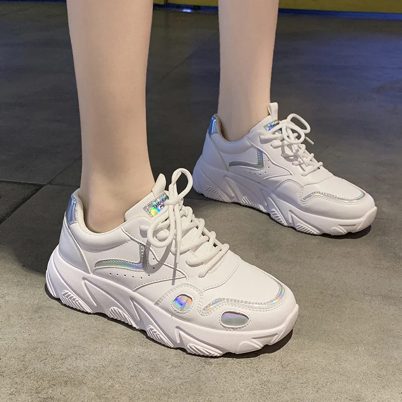 2021 spring new Korean style mesh thick soled breathable sports shoes female father shoes female student leisure sports shoes
2021 spring new Korean style mesh thick soled breathable sports shoes female father shoes female student leisure sports shoes