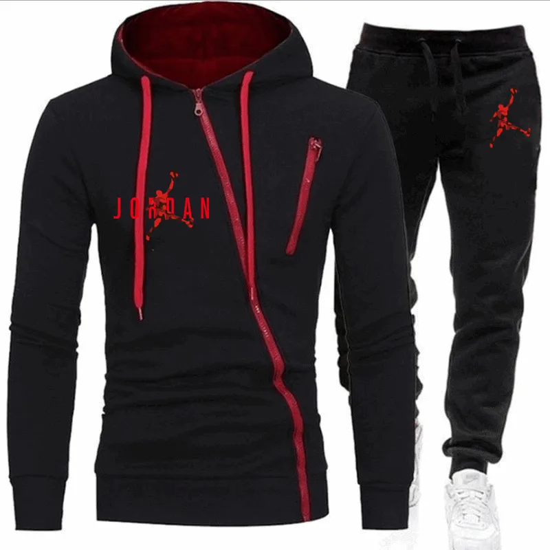 2021 Men's Suit Brand Sportswear Tracksuit Suit Men's Zipper Sports Hoodie + Pants Suit Casual Sportswear Men's Hoodie
2021 Men's Suit Brand Sportswear Tracksuit Suit Men's Zipper Sports Hoodie + Pants Suit Casual Sportswear Men's Hoodie