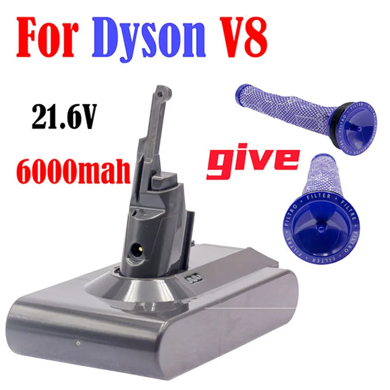 21.6V Rechargeable Battery FOR Dyson V8 Vacuum Cleaner,6000mA 21.6V Battery, Lithium Ion Vacuum Cleaner Battery,
21.6V Rechargeable Battery FOR Dyson V8 Vacuum Cleaner,6000mA 21.6V Battery, Lithium Ion Vacuum Cleaner Battery,