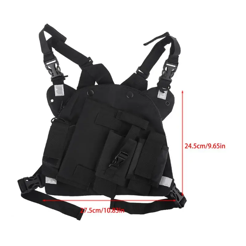 Double Radio Shoulder Holster Chest Harness Holder for baofeng UV-5R UV-82 UV-9R PLUS Walkie Talkie Rescue Essentials
Double Radio Shoulder Holster Chest Harness Holder for baofeng UV-5R UV-82 UV-9R PLUS Walkie Talkie Rescue Essentials
