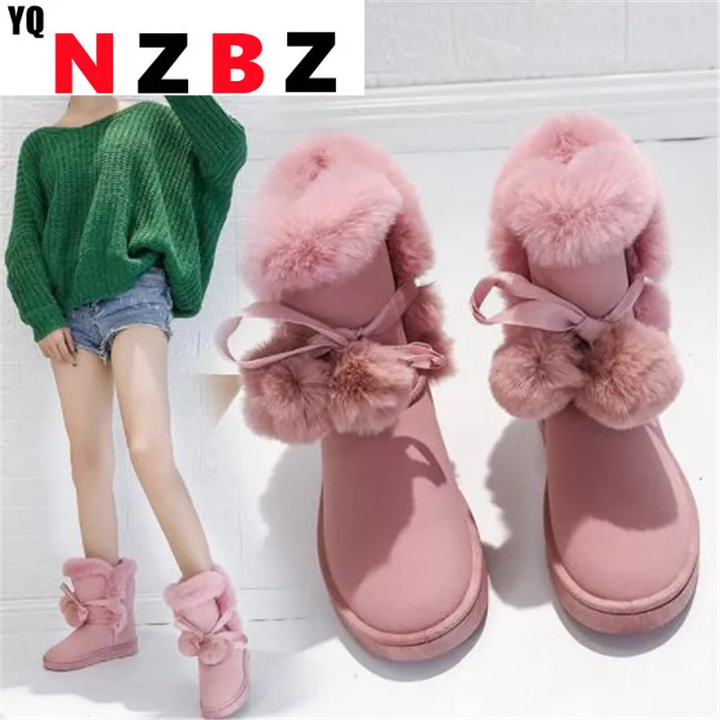 2022 New Warm Fur Women Snow Boots Cute Suede Winter Shoes Fur Ball Mid-Calf Boots Female Fashion Boots Non-Slip Snow Casual
2022 New Warm Fur Women Snow Boots Cute Suede Winter Shoes Fur Ball Mid-Calf Boots Female Fashion Boots Non-Slip Snow Casual
