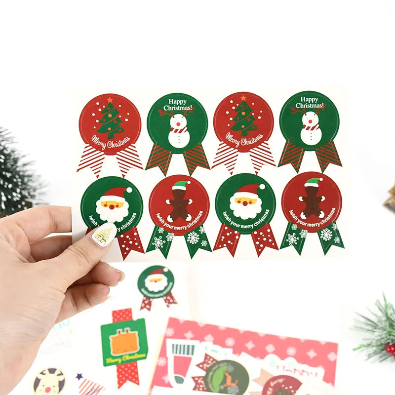 5sheets Merry Christmas Seal Labels Sticker Xmas Trees Elk Santa Candy Bag Sticker For Christmas New Year Gift Packing Decor Tag
5sheets Merry Christmas Seal Labels Sticker Xmas Trees Elk Santa Candy Bag Sticker For Christmas New Year Gift Packing Decor Tag