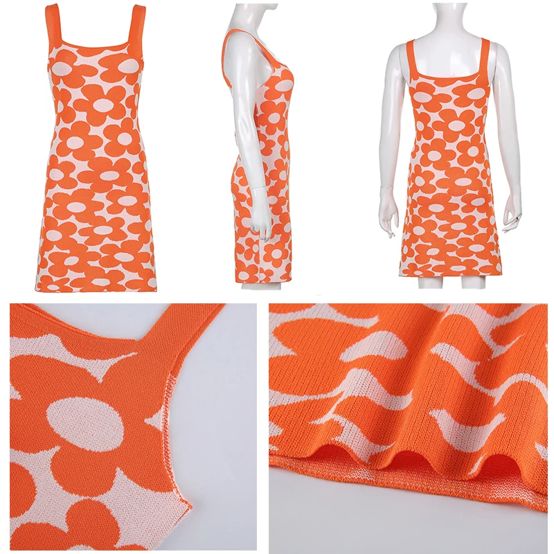 Floral Knitted Mini Dress Backless Tank Sexy Short Dress y2k Vintage Beach Holiday Sundress Female Summer Slim Party
Floral Knitted Mini Dress Backless Tank Sexy Short Dress y2k Vintage Beach Holiday Sundress Female Summer Slim Party