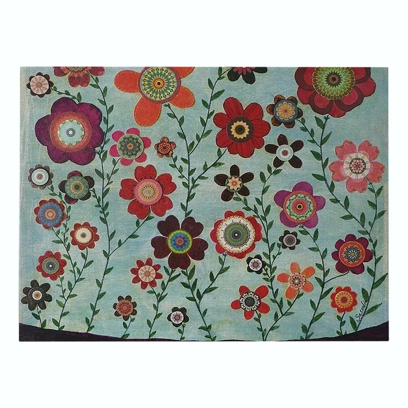 Flower Tree Placemat Western Pad Cotton Linen Placemat Insulation Oil Painting Table Mat Bowls Coasters Kitchen Drink Coasters
Flower Tree Placemat Western Pad Cotton Linen Placemat Insulation Oil Painting Table Mat Bowls Coasters Kitchen Drink Coasters