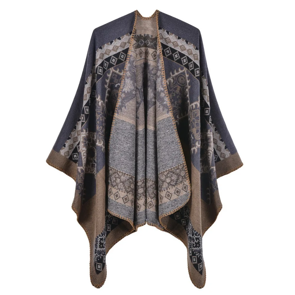 2020 Winter Spring Women Sweaters Poncho Knitting Capes Cloak Women Sweater V Neck Irregular Tassels Coat Pullovers Knitted
2020 Winter Spring Women Sweaters Poncho Knitting Capes Cloak Women Sweater V Neck Irregular Tassels Coat Pullovers Knitted