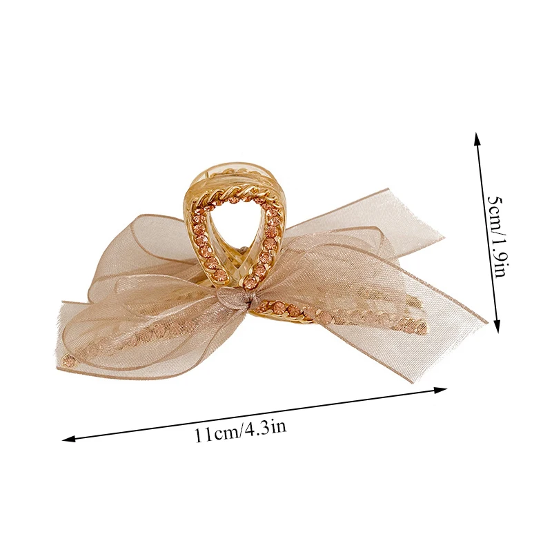 Korea Net Yarn Bow Gentle Fairy Rhinestone Catch Clip Hair Accessories Hair Catch Clip Hairpin Shark Clips Barrette For Hair
Korea Net Yarn Bow Gentle Fairy Rhinestone Catch Clip Hair Accessories Hair Catch Clip Hairpin Shark Clips Barrette For Hair