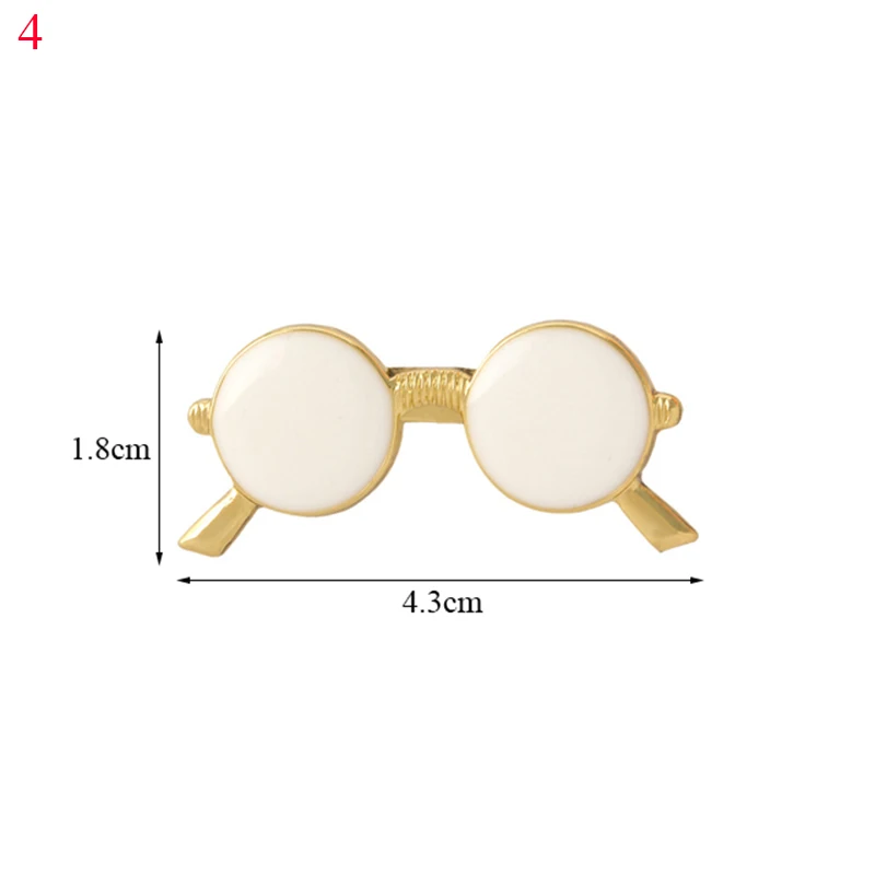 New Portable Sunglasses Pins Special Clothing Accessories Simple Collar Pins Enamel Oil Durable Glasses Brooch Fashion Brooches
New Portable Sunglasses Pins Special Clothing Accessories Simple Collar Pins Enamel Oil Durable Glasses Brooch Fashion Brooches