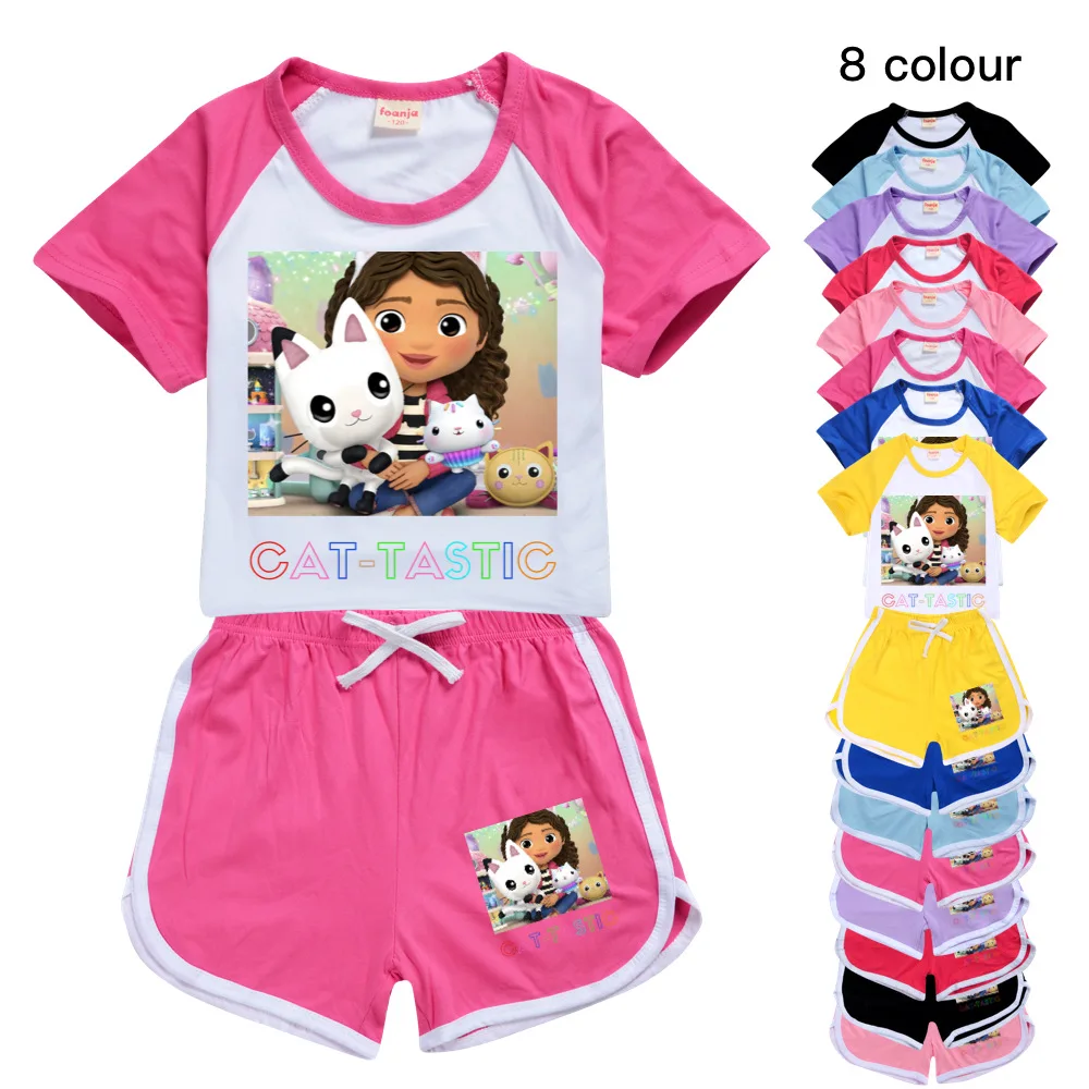 Футболка и шорты Gabby's Dollhouse 100-170 на Amazon, повседневный спортивный костюм, школьная одежда для девочек, детская одежда, летняя рубашка для мальч...
Футболка и шорты Gabby's Dollhouse 100-170 на Amazon, повседневный спортивный костюм, школьная одежда для девочек, детская одежда, летняя рубашка для мальч...