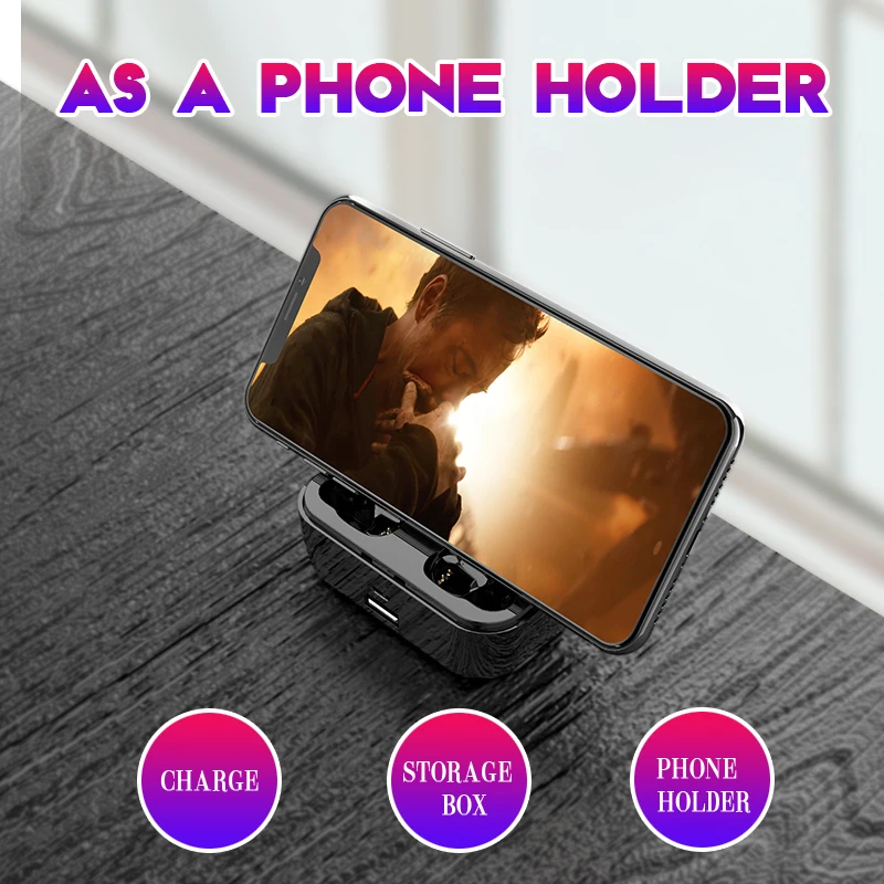 3500MAH G6S TWS Bluetooth 5.0 Earphone Handsfree Stereo Bass Earbuds Headsets with Mic LED Power Display Headset IPX7 Waterproof
3500MAH G6S TWS Bluetooth 5.0 Earphone Handsfree Stereo Bass Earbuds Headsets with Mic LED Power Display Headset IPX7 Waterproof
