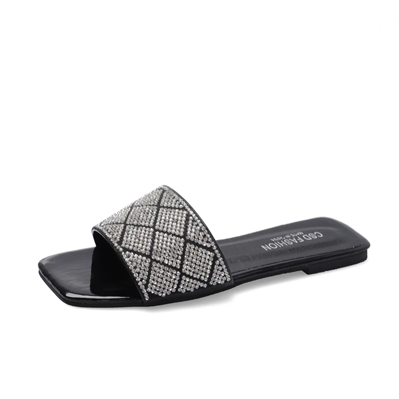 Zapatillas de mujer Summer Luxury Women Slippers Design Sandal Snake Skin Style PU Chain Low Heels Female Shoes Girls Slides
Zapatillas de mujer Summer Luxury Women Slippers Design Sandal Snake Skin Style PU Chain Low Heels Female Shoes Girls Slides