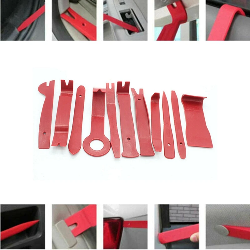 30Pcs Mudguard Clip Mold Fastener 8mmx17mm & 11 Pcs Audio Panel Door Repairing Clip Trim Removal Pry Repair Tool
30Pcs Mudguard Clip Mold Fastener 8mmx17mm & 11 Pcs Audio Panel Door Repairing Clip Trim Removal Pry Repair Tool