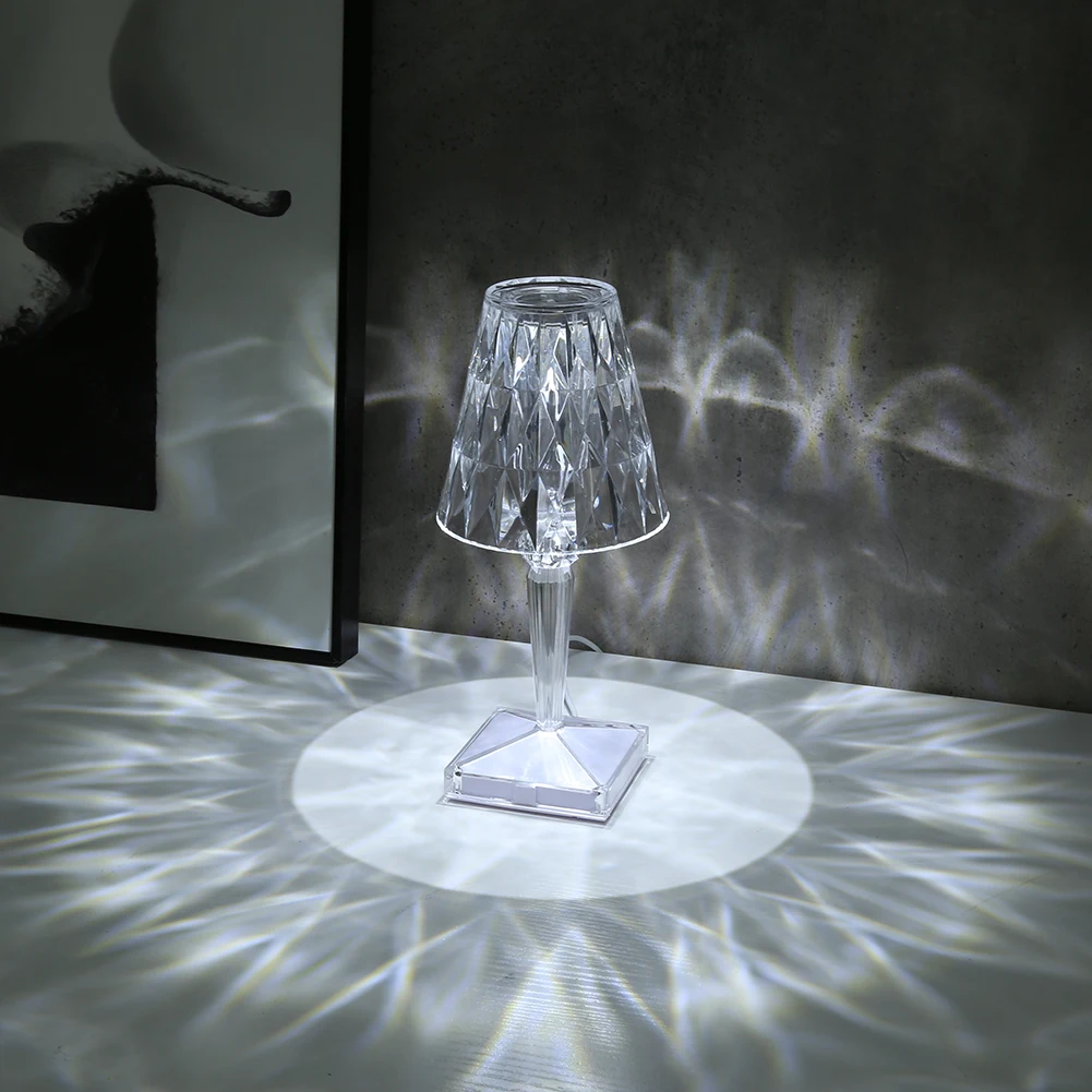 Diamond Table Lamp USB Rechargeable Acrylic Decoration Desk Lamps Bedroom Bedside Bar Crystal Light Fixtures Gift Night Light
Diamond Table Lamp USB Rechargeable Acrylic Decoration Desk Lamps Bedroom Bedside Bar Crystal Light Fixtures Gift Night Light