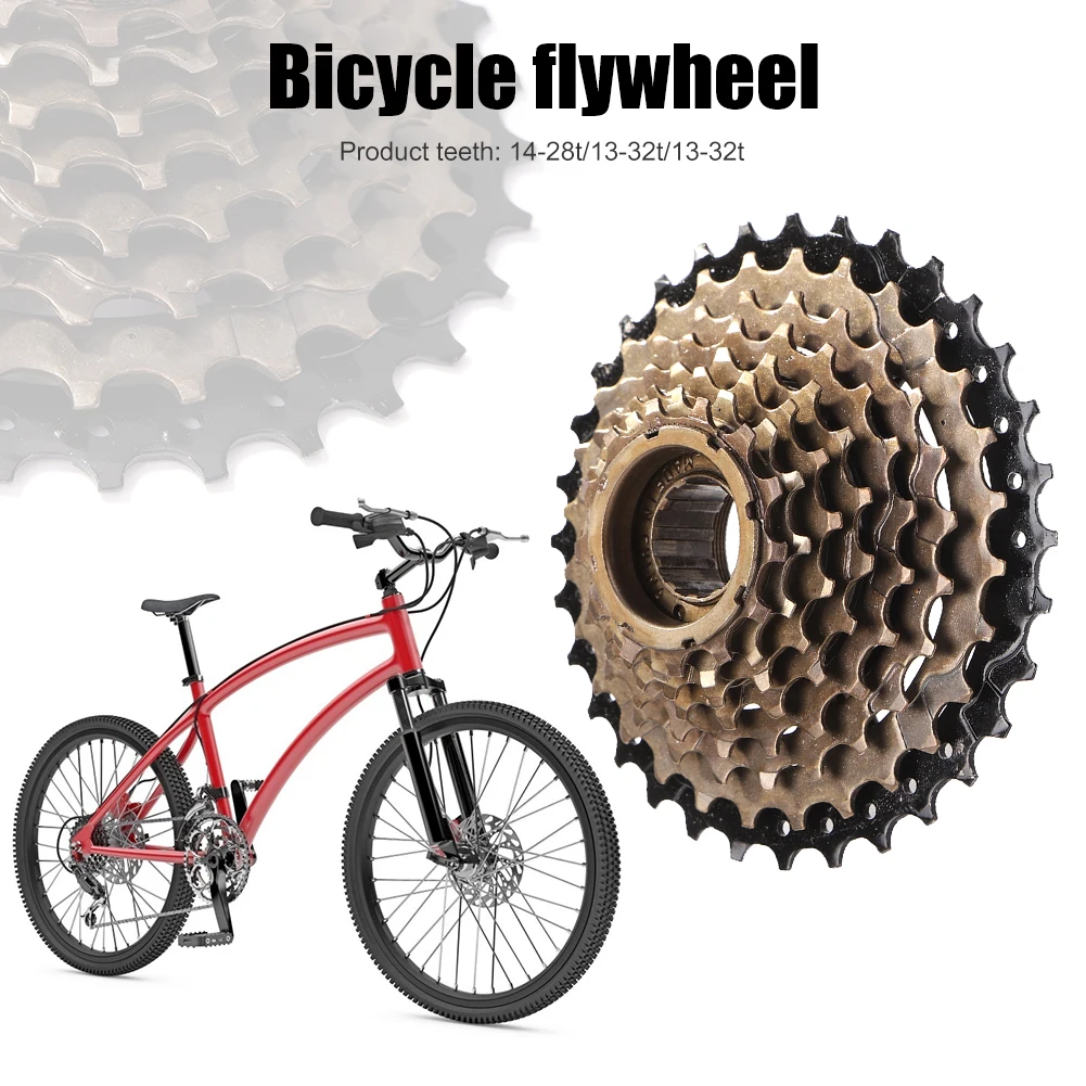 MTB Mountain Bicycle Freewheel 7 8 9 Speed Cassette Steel Mountain Road MTB Bike Free Wheel Sprocket 14-28T 13-32T
MTB Mountain Bicycle Freewheel 7 8 9 Speed Cassette Steel Mountain Road MTB Bike Free Wheel Sprocket 14-28T 13-32T