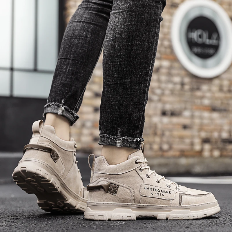 Высокие кроссовки Hightop, мужские ковбойские ботинки, Зимняя мужская обувь, мужские повседневные ботильоны челси для дома из кожи
Высокие кроссовки Hightop, мужские ковбойские ботинки, Зимняя мужская обувь, мужские повседневные ботильоны челси для дома из кожи