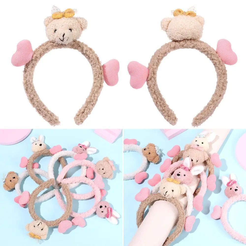 Hair Accessories Girl New Heart-shaped Plush Bear Hairband New Heart-shaped Lamb Animal Headband Washing Headband
Hair Accessories Girl New Heart-shaped Plush Bear Hairband New Heart-shaped Lamb Animal Headband Washing Headband