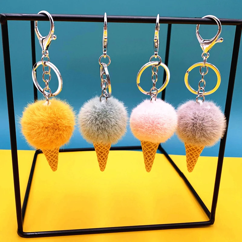 1PCS Women's New Fashion Cartoon Fruit Keychain Student Cute Bag Pendant Ice Cream Cone Plush Car Key Chain Creative Gift S78
1PCS Women's New Fashion Cartoon Fruit Keychain Student Cute Bag Pendant Ice Cream Cone Plush Car Key Chain Creative Gift S78