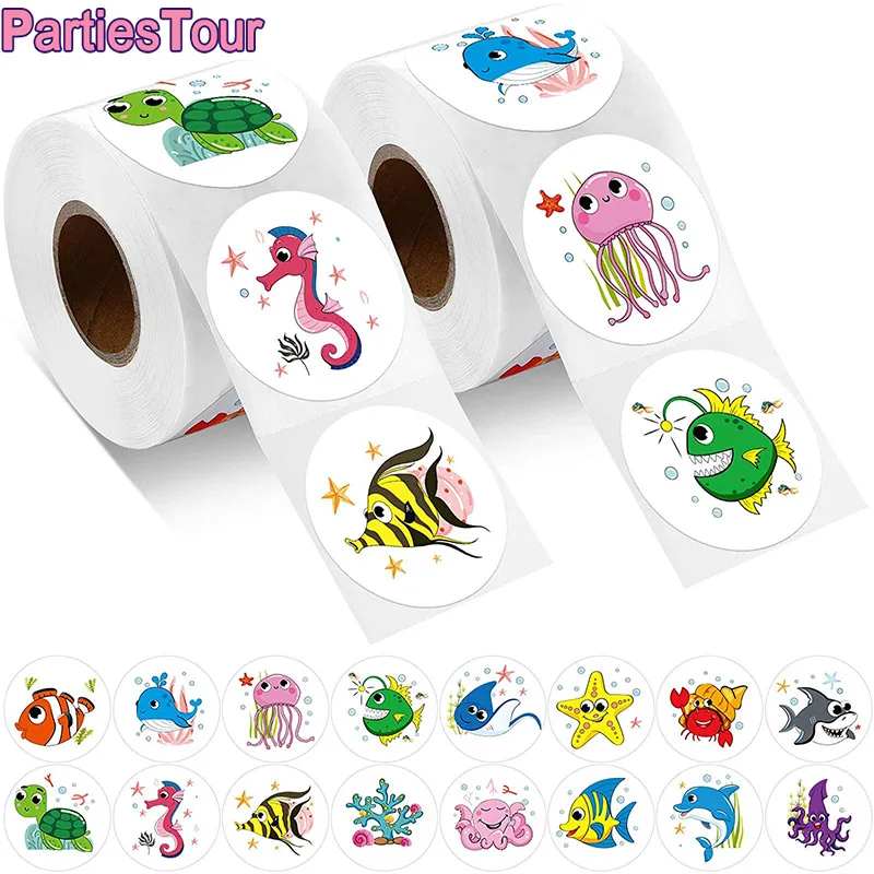500pcs Ocean Kids Birthday Stickers Under the Sea Animal Decoration Supplies Goodies Bag Sticker 1 inch
500pcs Ocean Kids Birthday Stickers Under the Sea Animal Decoration Supplies Goodies Bag Sticker 1 inch