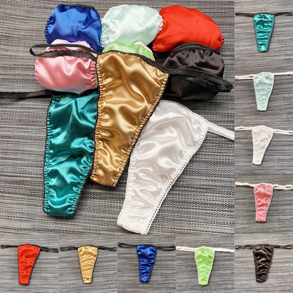 Mens Sexy Artificial Silk Briefs Bikini Low Waist Underwear Underpants Thong Men's Thongs Bump Pockets Silk Underwear 2021 New
Mens Sexy Artificial Silk Briefs Bikini Low Waist Underwear Underpants Thong Men's Thongs Bump Pockets Silk Underwear 2021 New
