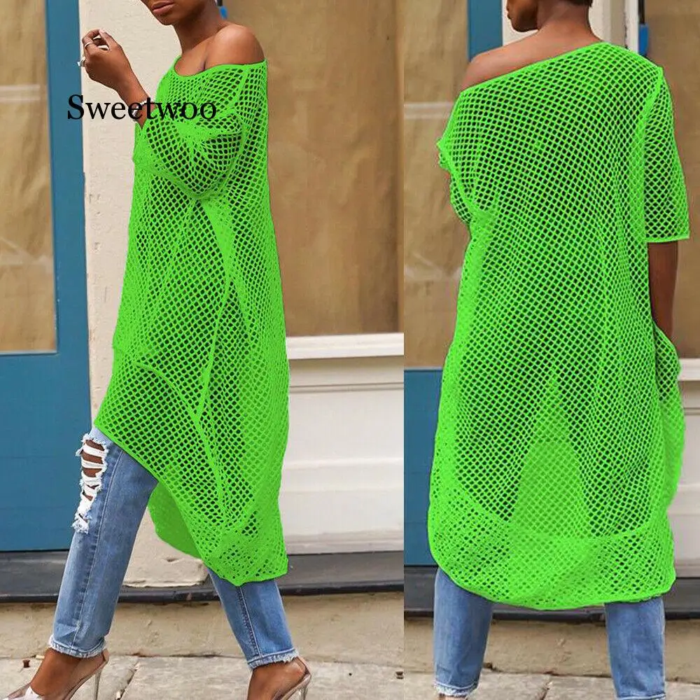 Women Bikini Cover Up Hallow Mesh Beach wear Summer Bathing Suit Blouse Cover Up Swimwear Beachwea
Women Bikini Cover Up Hallow Mesh Beach wear Summer Bathing Suit Blouse Cover Up Swimwear Beachwea
