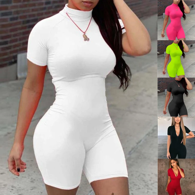 Fashion Women's Jumpsuit Sexy Women Print Playsuit Women Rompers Fall Summer Sleeveless Sport Casual Slim Playsuit Women Clothes 
Fashion Women's Jumpsuit Sexy Women Print Playsuit Women Rompers Fall Summer Sleeveless Sport Casual Slim Playsuit Women Clothes