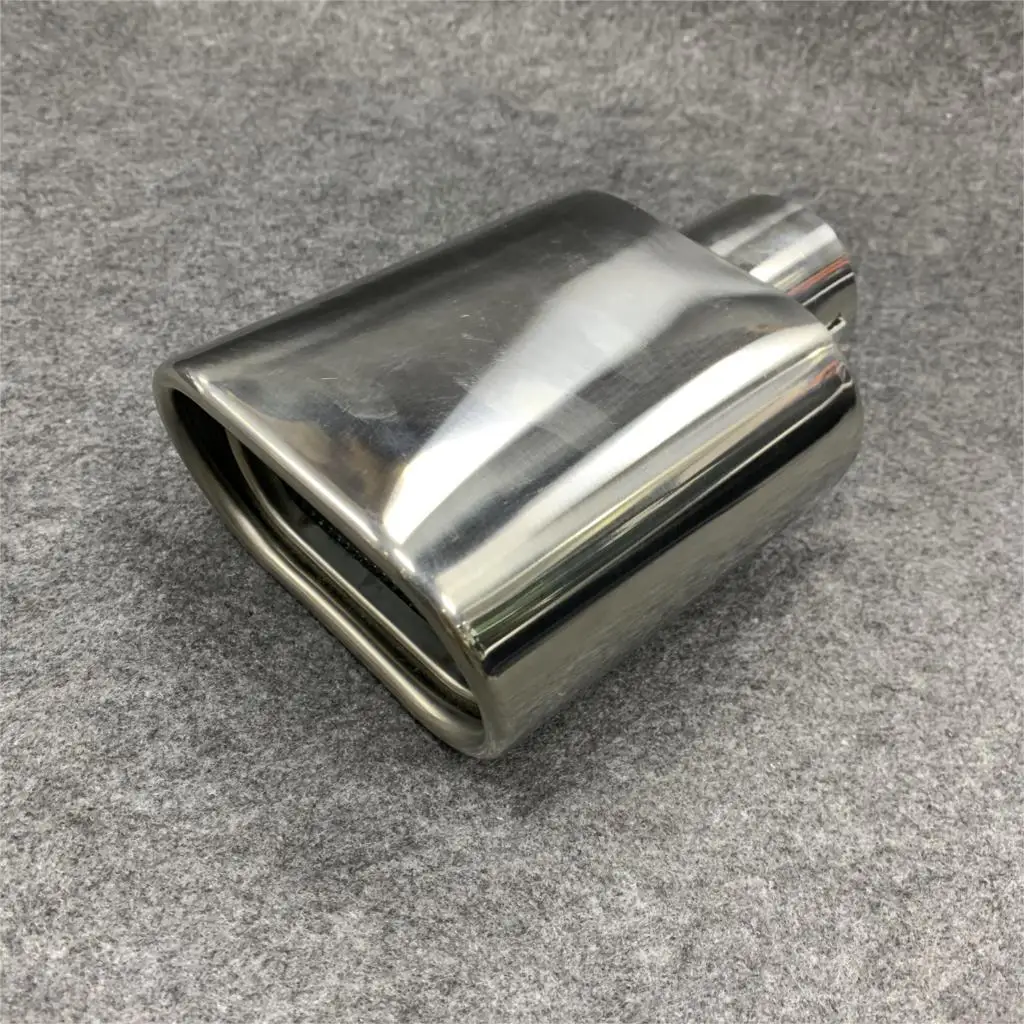 Универсальный выхлопной наконечник AK из нержавеющей стали 304, квадратная выхлопная труба автомобиля, 56 мм 
Универсальный выхлопной наконечник AK из нержавеющей стали 304, квадратная выхлопная труба автомобиля, 56 мм